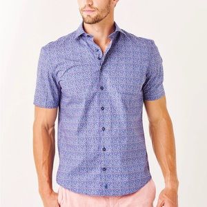 Johnnie O Top Shelf Short Sleeve Button Down